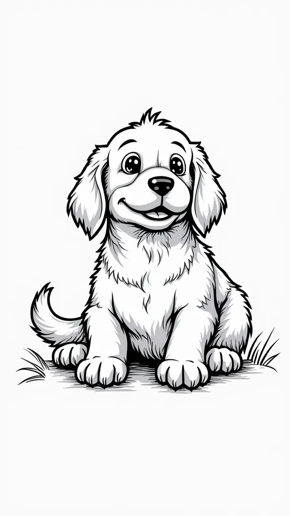 coloring pages printable dogs